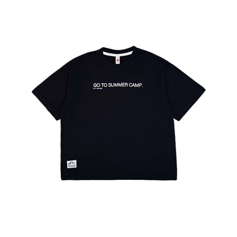 兒童休閒圓領透氣短袖t恤親子裝