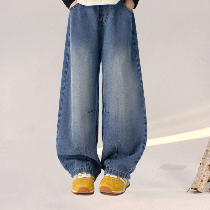 春秋款兒童長袖圓領上衣打底衫