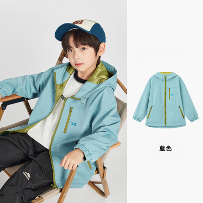 春裝新款男童防潑水戶外外套