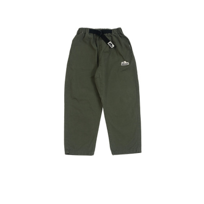 兒童秋季機能耐磨工裝直筒褲