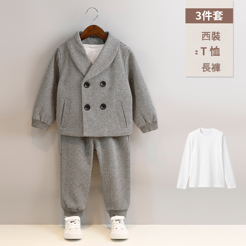 兒童春秋韓版西裝套裝