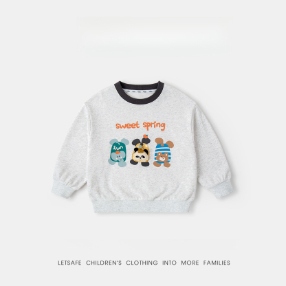 兒童春季立體卡通軟衛衣