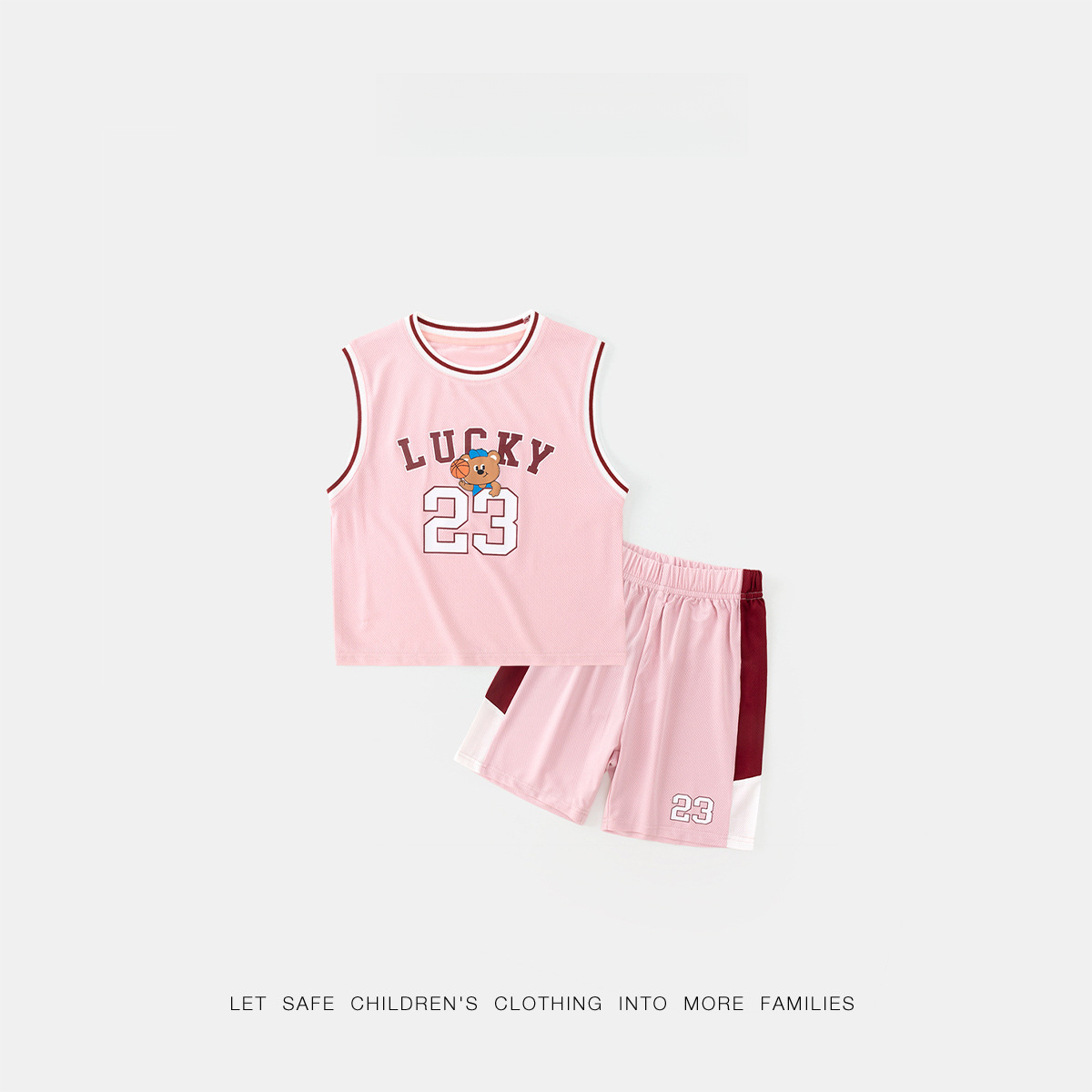 男童夏季背心運動套裝