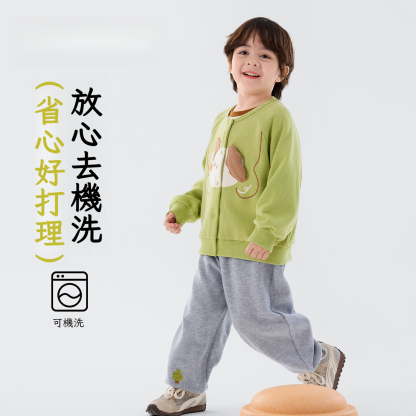 春季兒童外套褲子兩件套