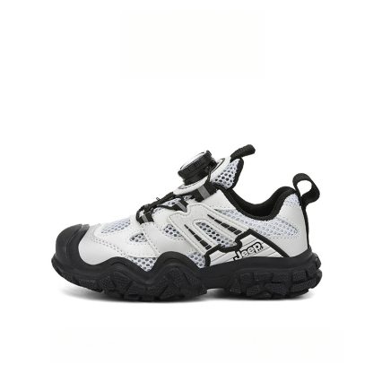 女童夏季輕便透氣防滑登山運動鞋