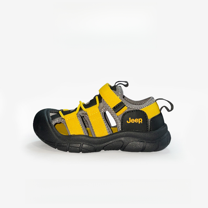 兒童夏季戶外防滑透氣包頭沙灘涼鞋