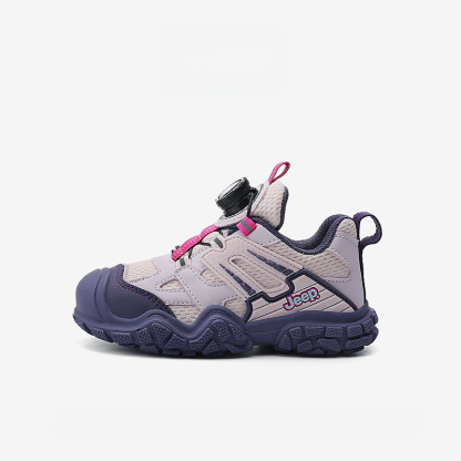 女童夏季輕便透氣防滑登山運動鞋