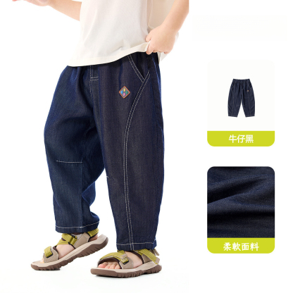 兒童夏季天絲軟牛仔