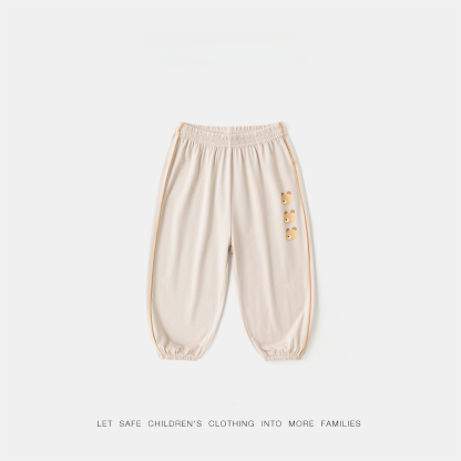 兒童天絲夏季薄款空調褲