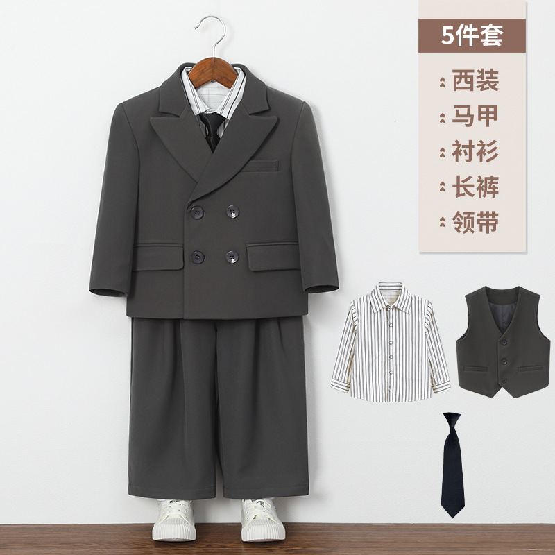 兒童春秋帥氣西服外套