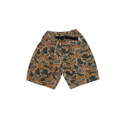男童夏季戶外迷彩短褲