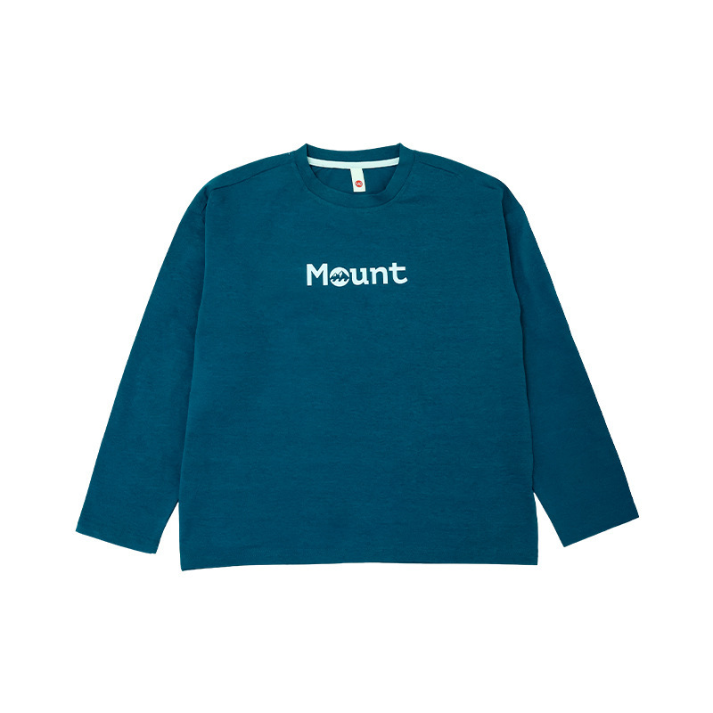 男童春季圓領戶外速乾長袖T恤 