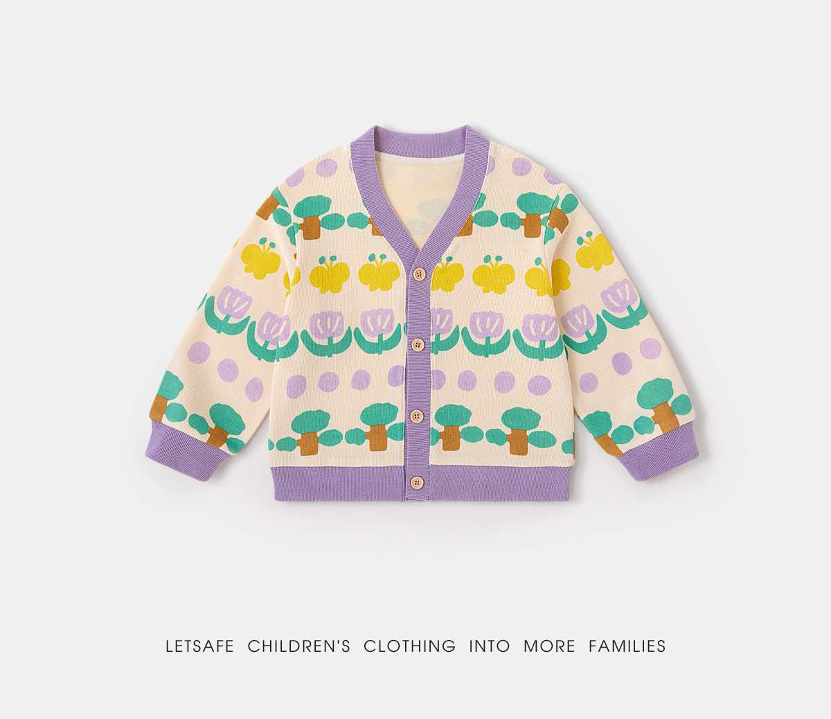 春季薄款萌趣可愛針織外套