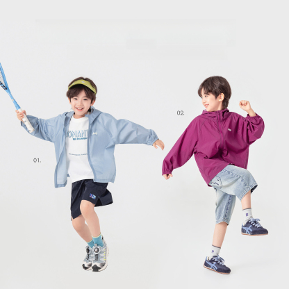 男童夏日抗紫外線防曬服