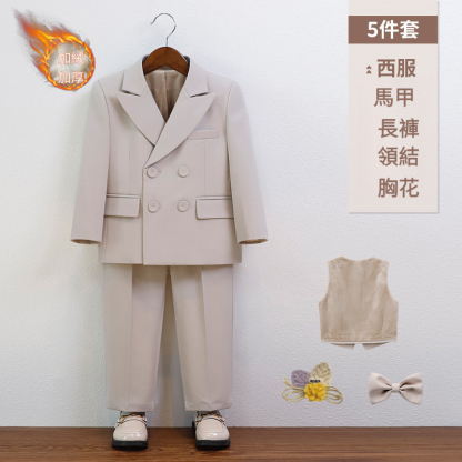 男童春夏英倫馬甲套裝