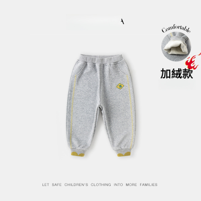 兒童春秋季運動褲