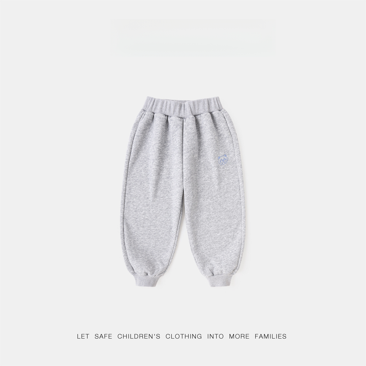 加厚絨兒童秋冬休閒褲