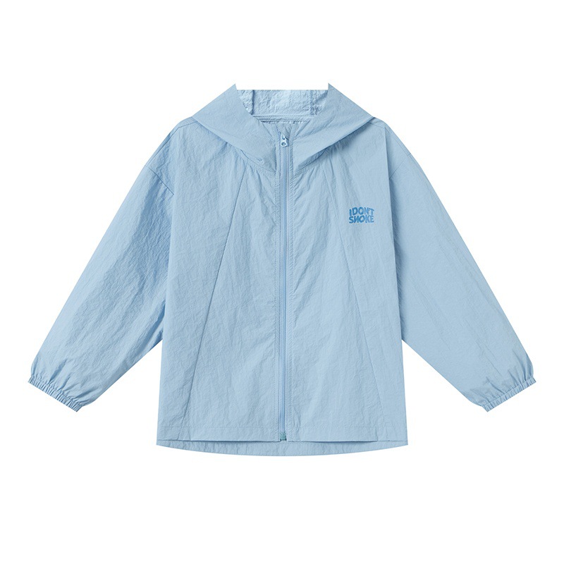 男童清透抗紫外線簡約外套