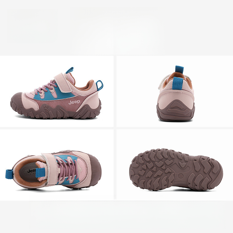 女童春秋戶外登山跑步運動鞋