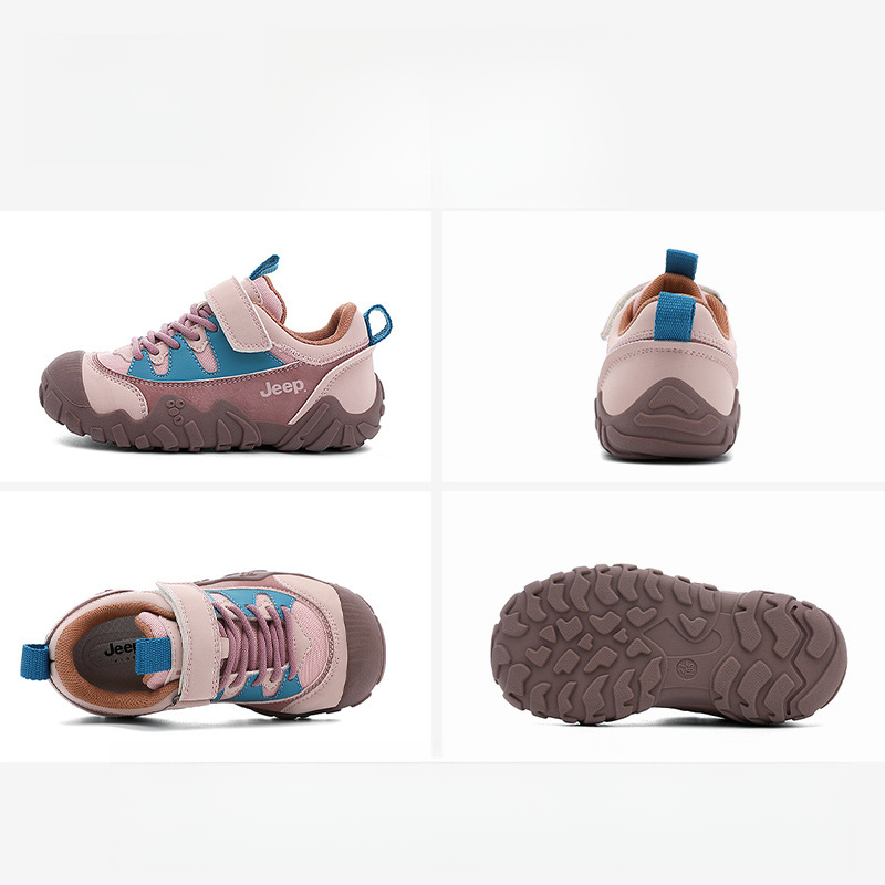 女童春秋戶外登山跑步運動鞋