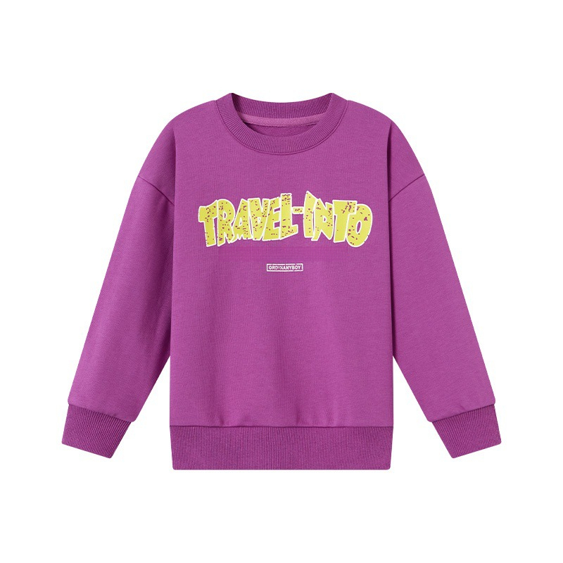 春秋季男童舒彈軟衛衣