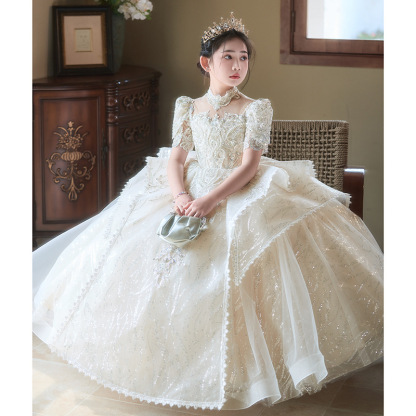 女童重工復古禮服