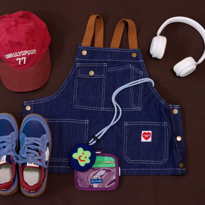 兒童休閒百搭牛仔馬甲