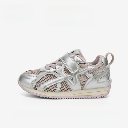 兒童春秋季透氣網面運動鞋