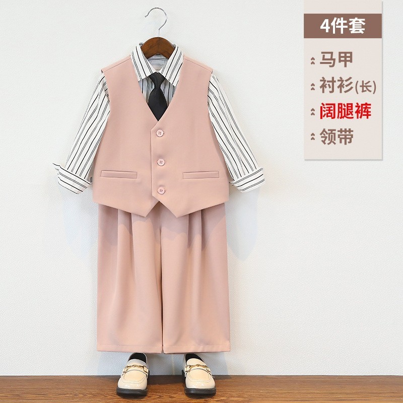 兒童春秋帥氣西服外套