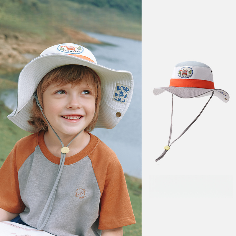 兒童防曬帽防紫外線太陽帽