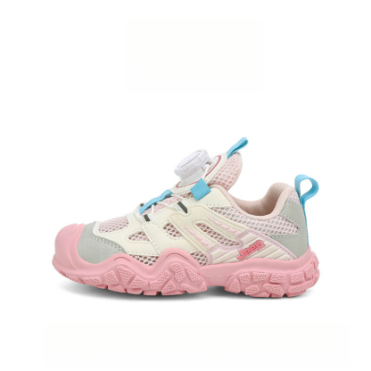 女童夏季輕便透氣防滑登山運動鞋