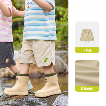 純棉男童戶外短褲