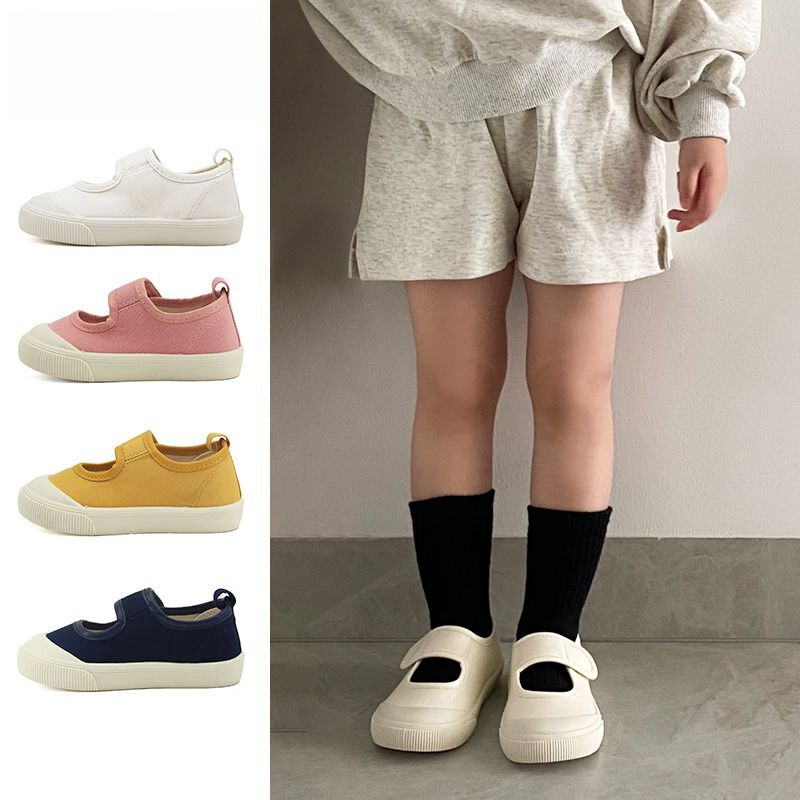 兒童春秋季兒童魔術貼休閑鞋子