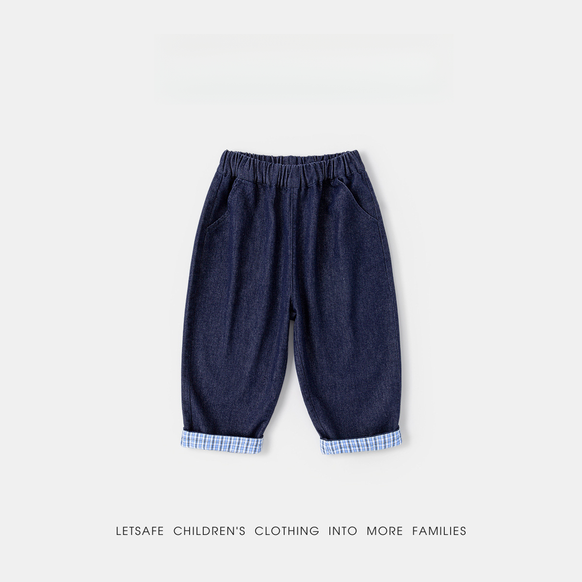 兒童春裝牛仔褲   