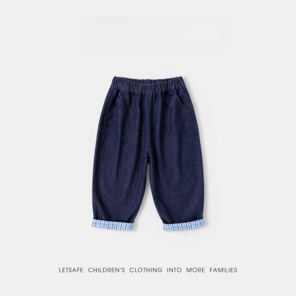 兒童春裝牛仔褲   