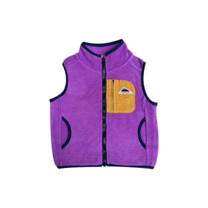 兒童搖粒絨馬甲