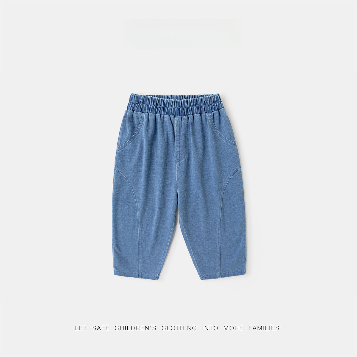 兒童牛仔褲春季