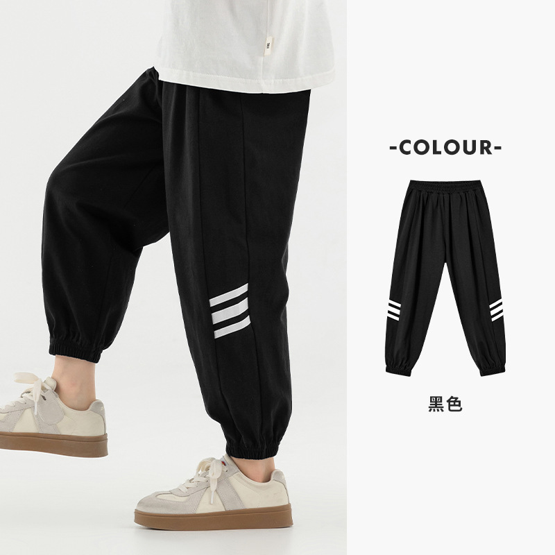 男童夏季校園運動褲