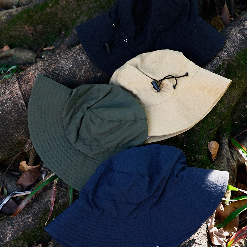 兒童春季輕薄透氣大帽簷防曬遮陽速乾漁夫帽