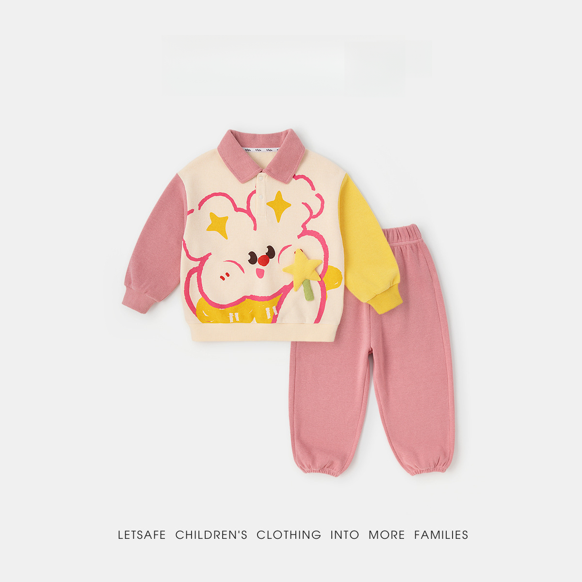 春季兒童polo套裝