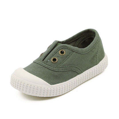 兒童春秋季韓國童鞋軟底帆布鞋