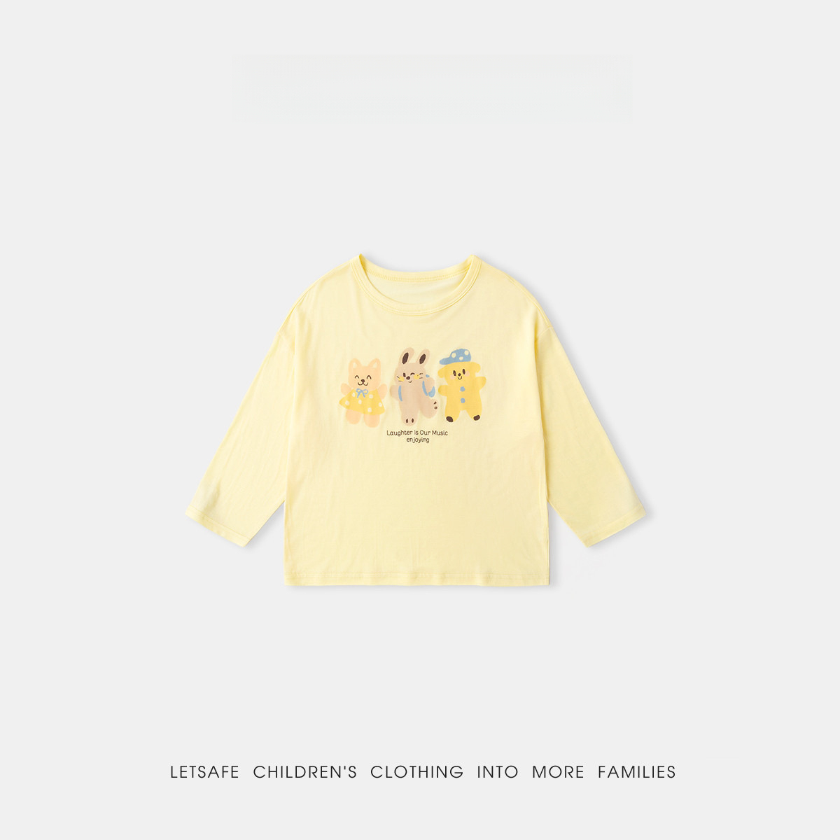 春季女童軟萌系卡通T恤