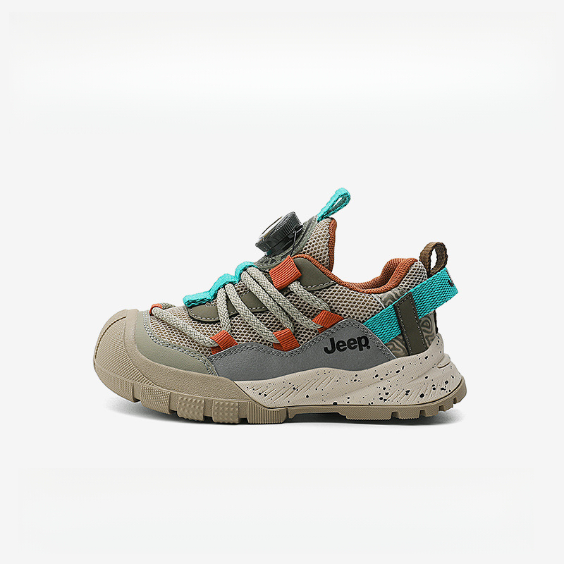 兒童秋季軟底防滑網面運動鞋