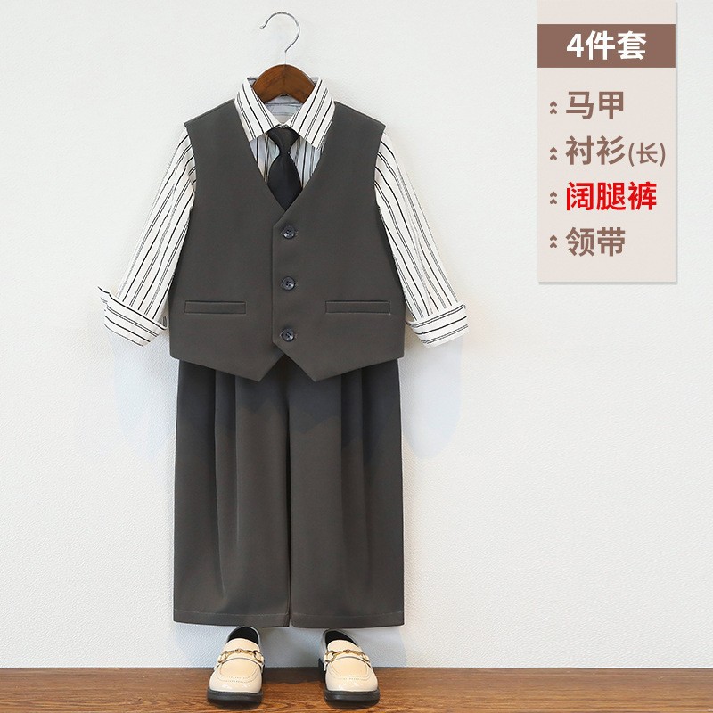 兒童春秋帥氣西服外套