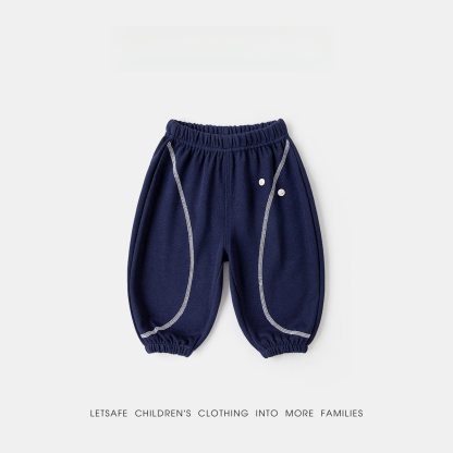 兒童春裝校園休閑褲