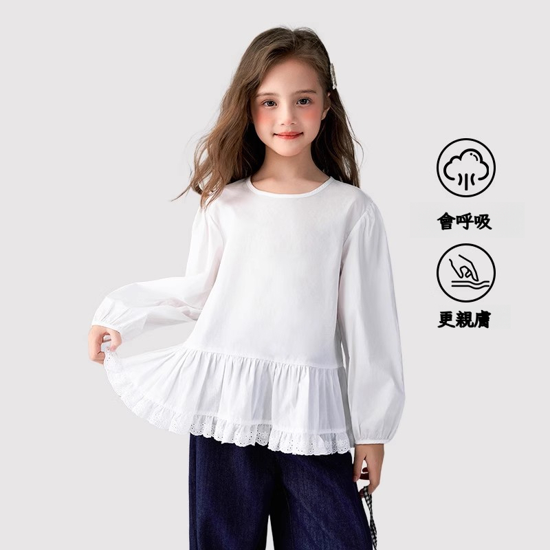 春季女童簡約軟牛仔馬甲牛仔褲兩件套