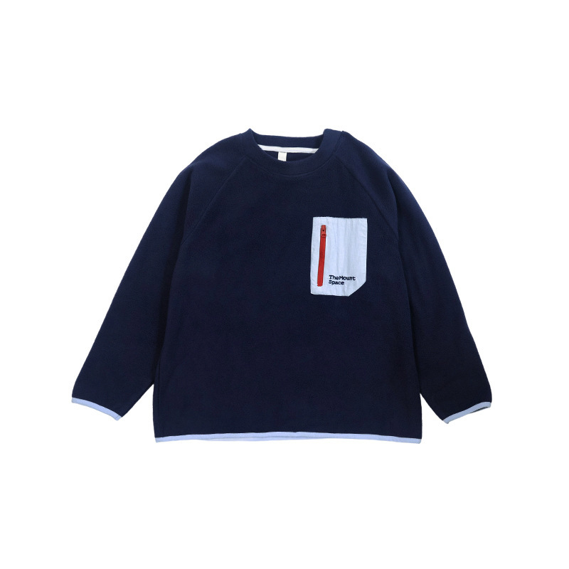 秋季男童搖粒絨衛衣