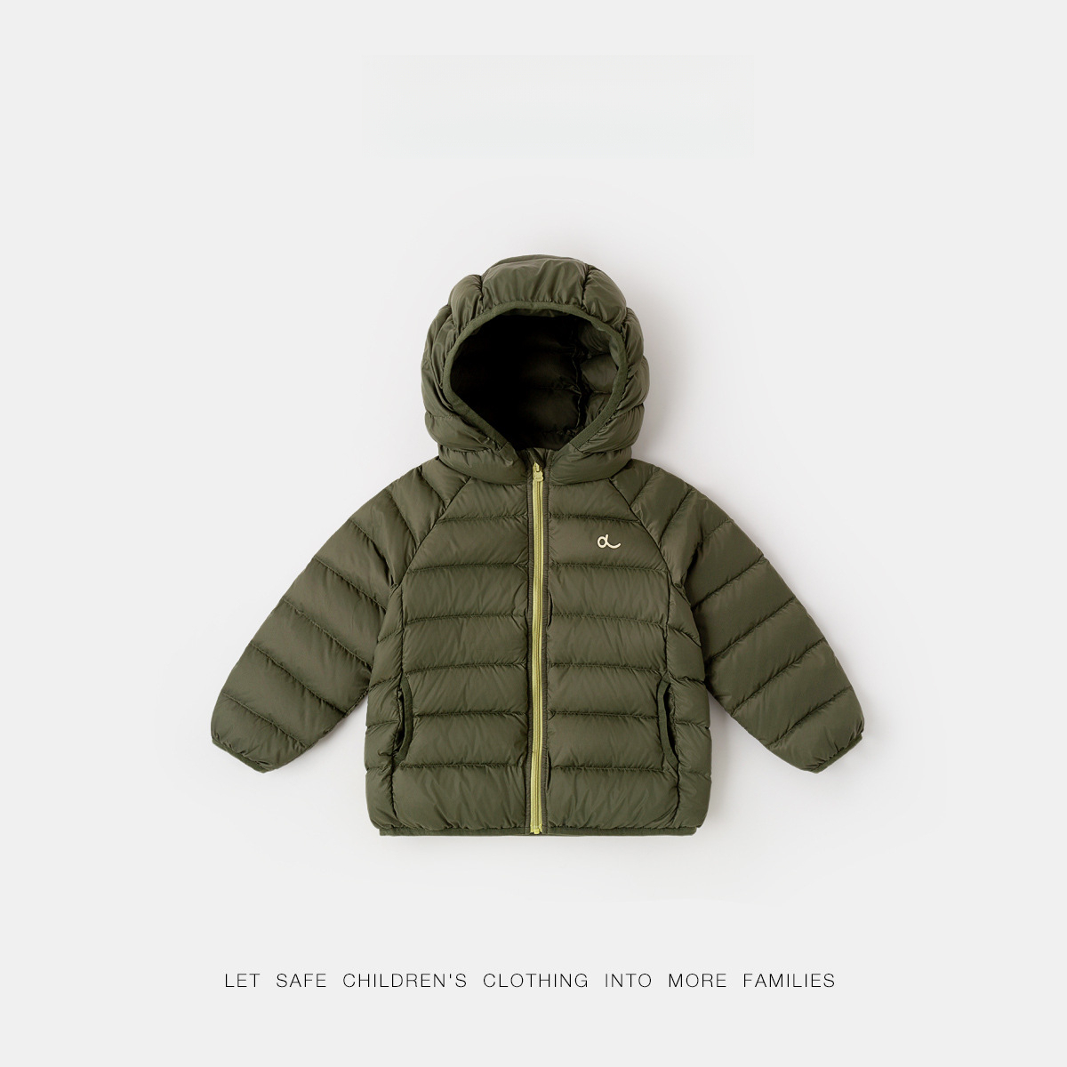 兒童輕薄秋冬羽絨服