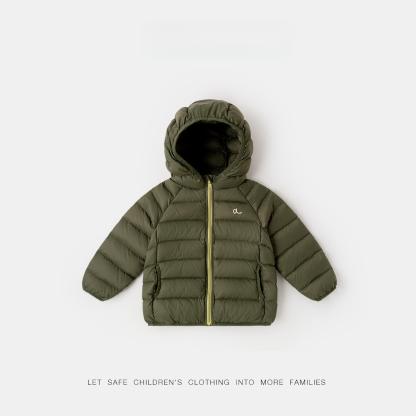 兒童輕薄秋冬羽絨服