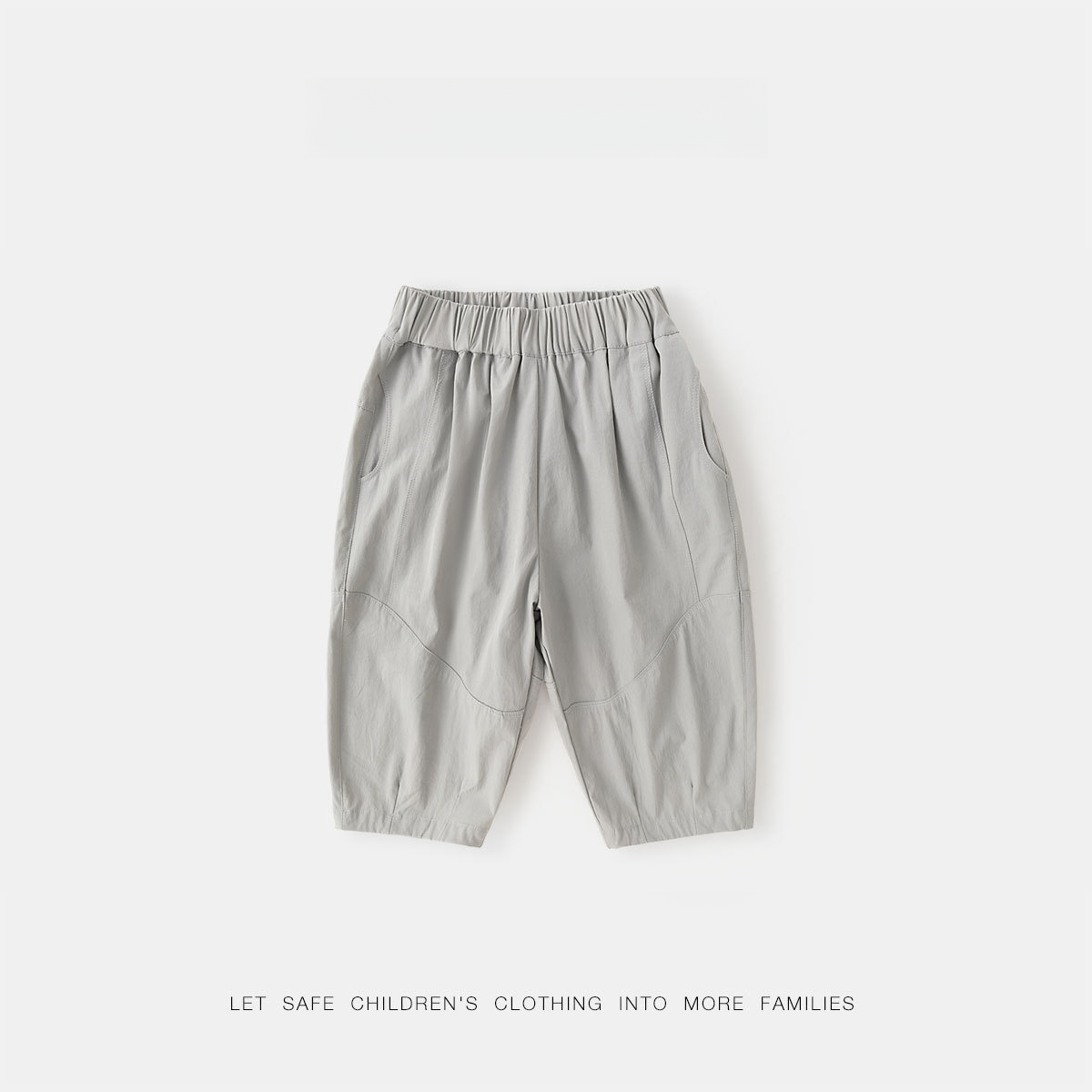 兒童工裝褲九分褲